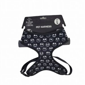 Disney Pet Dog Harness Adjustable Jack Skellington TNBC By Buckle-Down Large New